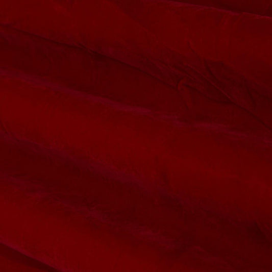 Currant Red Micro Velvet Fabric