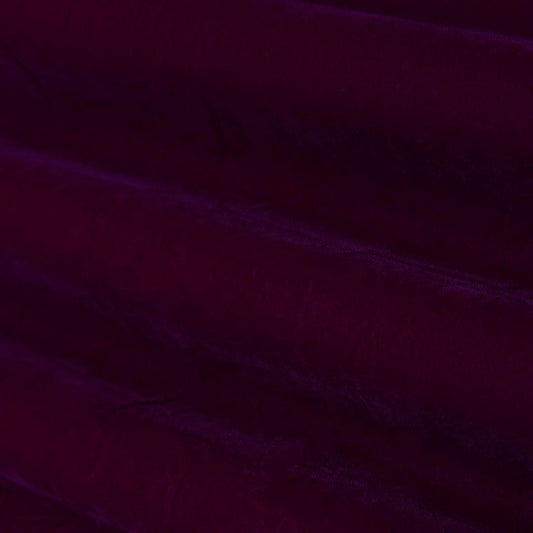 Rasin Purple Micro Velvet Fabric