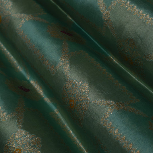 Colored Brocade Fabric