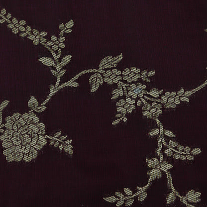 Purple Color Brocade Fabric