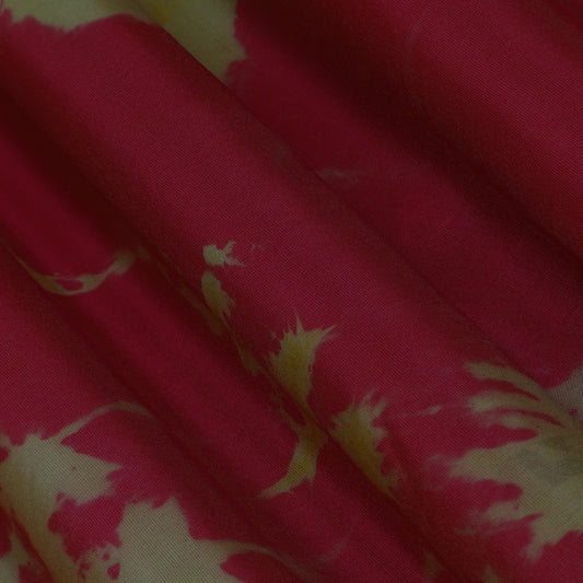 Multi Colored Tissue Tie & Die Print Fabric