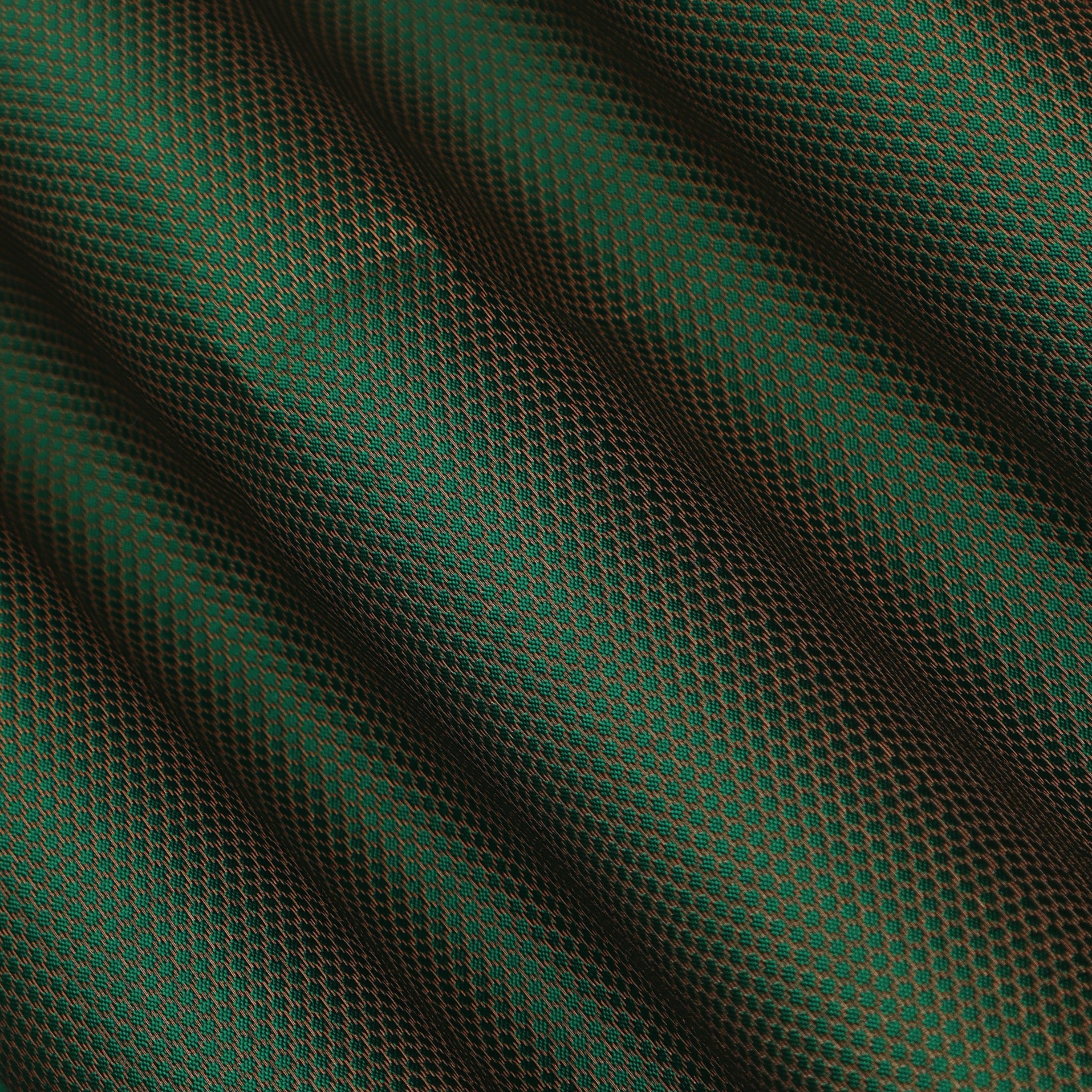 Copper Brocode Fabric KC Creations