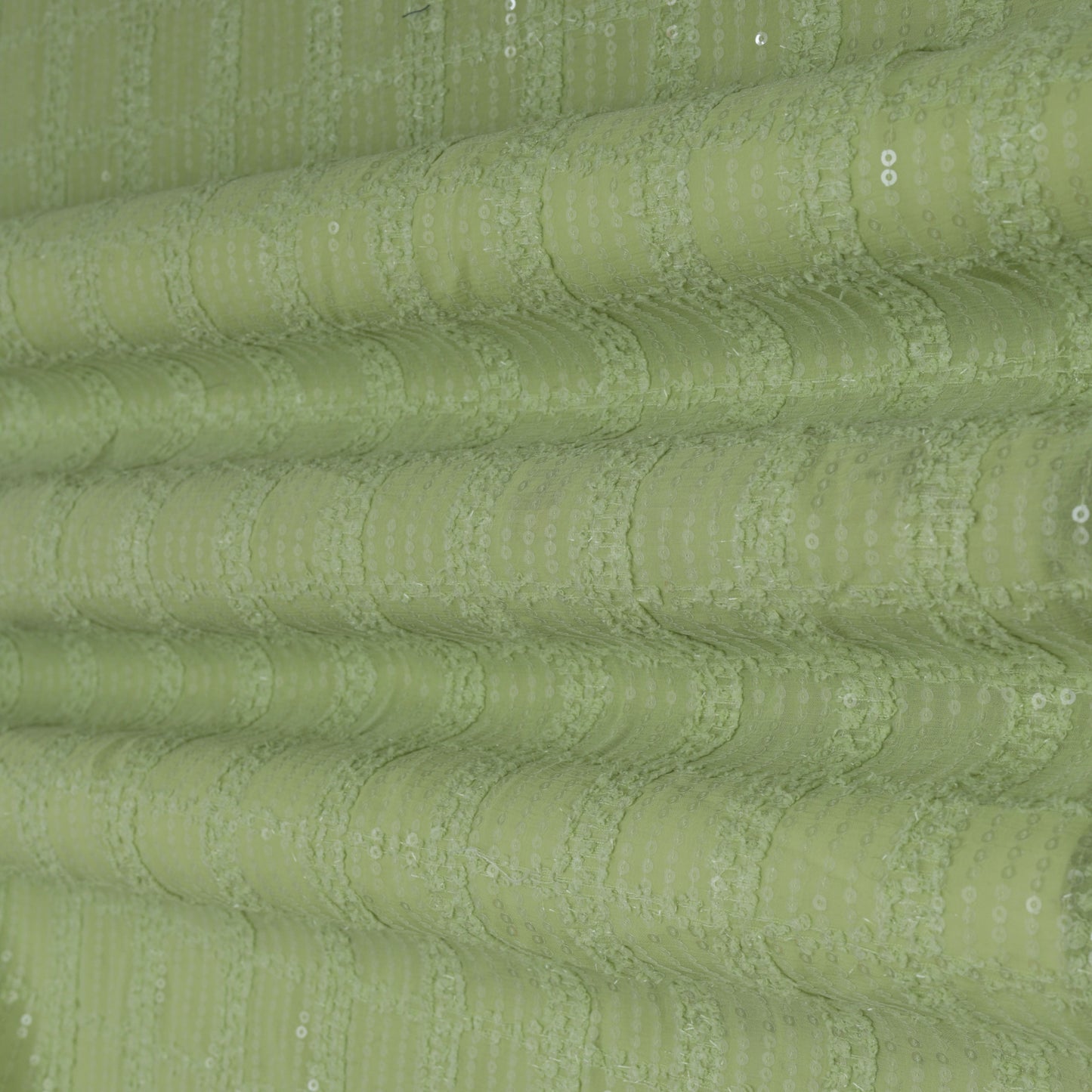 Chiffon Sequins Fabric