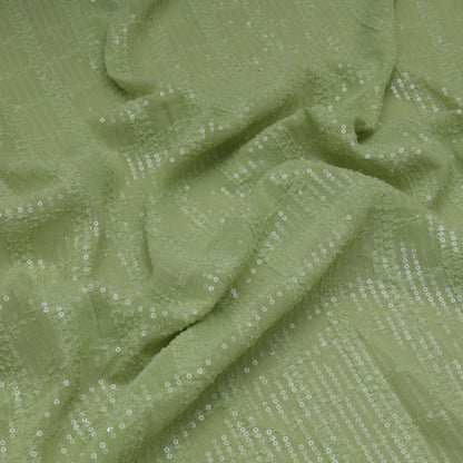 Chiffon Sequins Fabric
