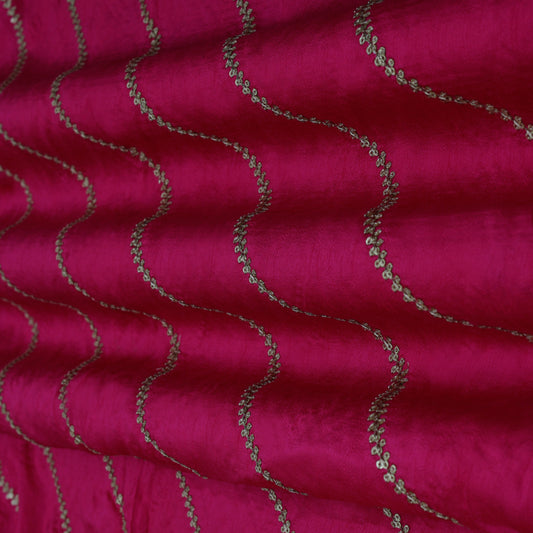 Rani Color Nokia Silk Stripe Fabric