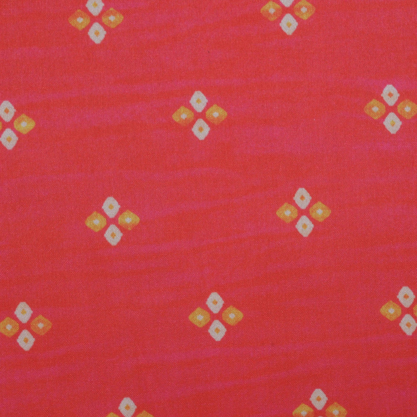 Gajri Color Soft Dupion Print Fabric