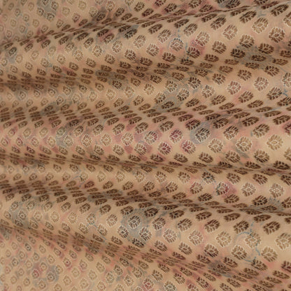 Multi Colored Kimkhab Fabric