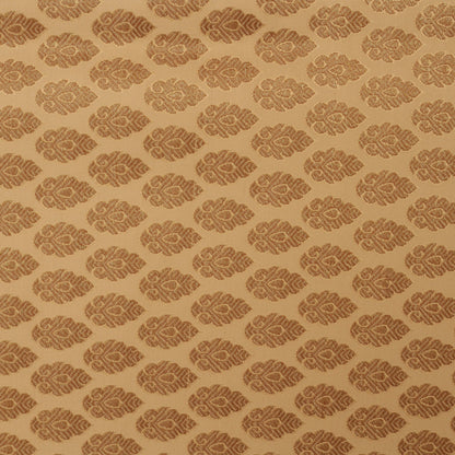 Beige Color Brocade  Fabric