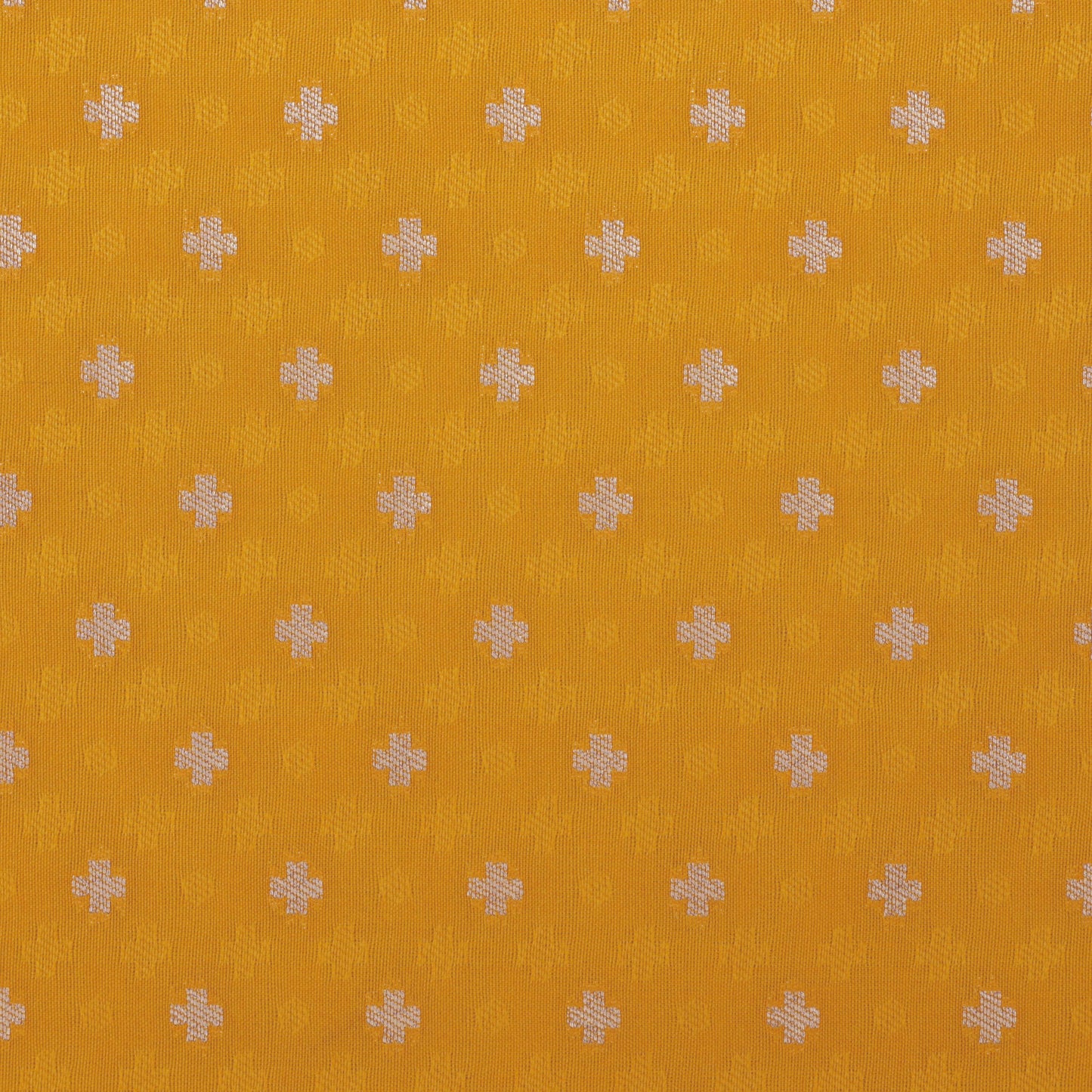 Yellow Color Tanchui Booti Fabric