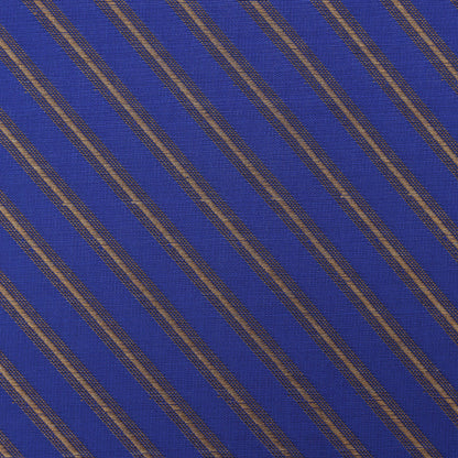 Blue Color Brocade Fabric