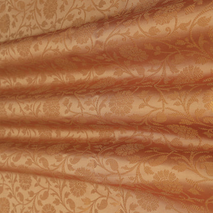 Beige Color Brocade Fabric