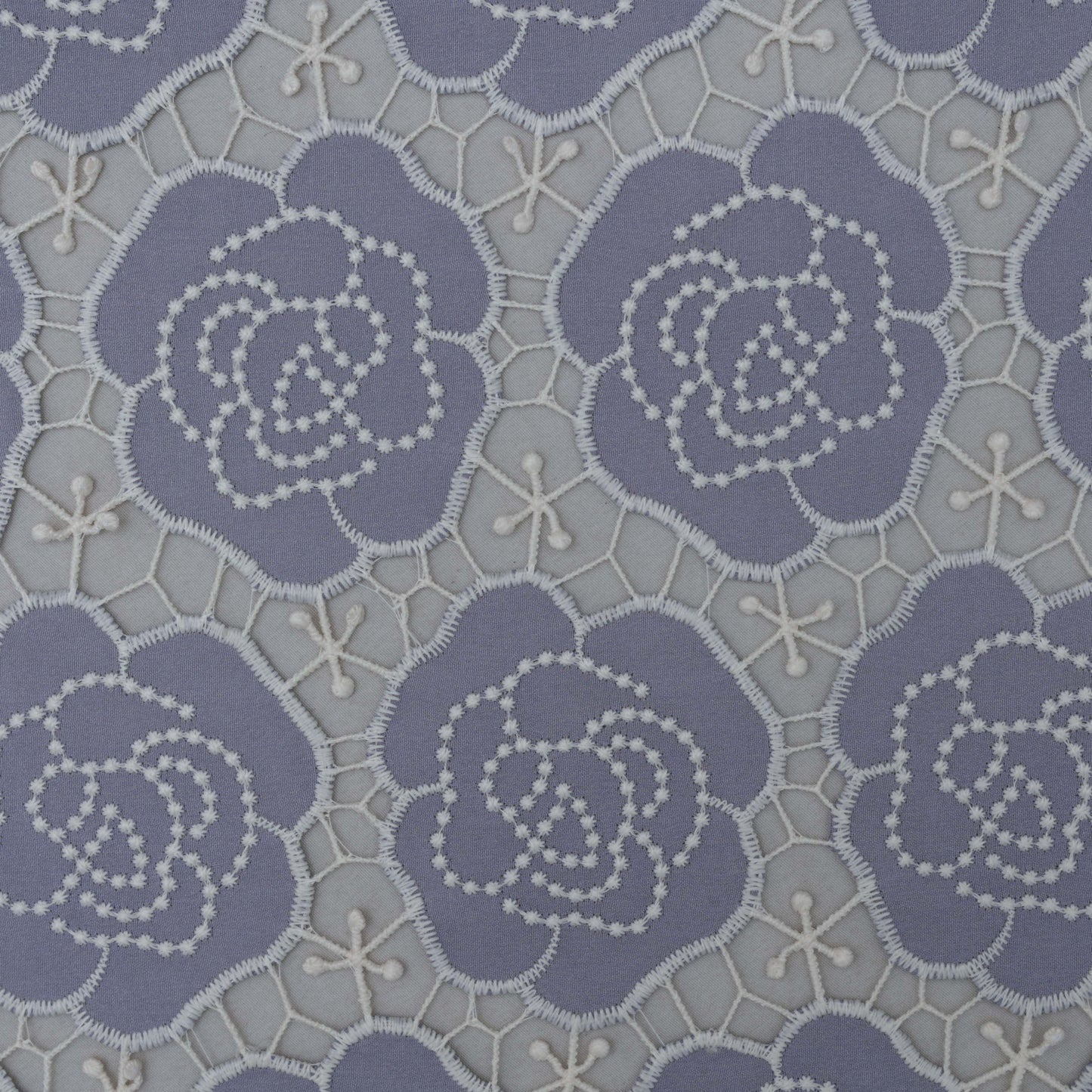 Crepe Embroidery  Fabric