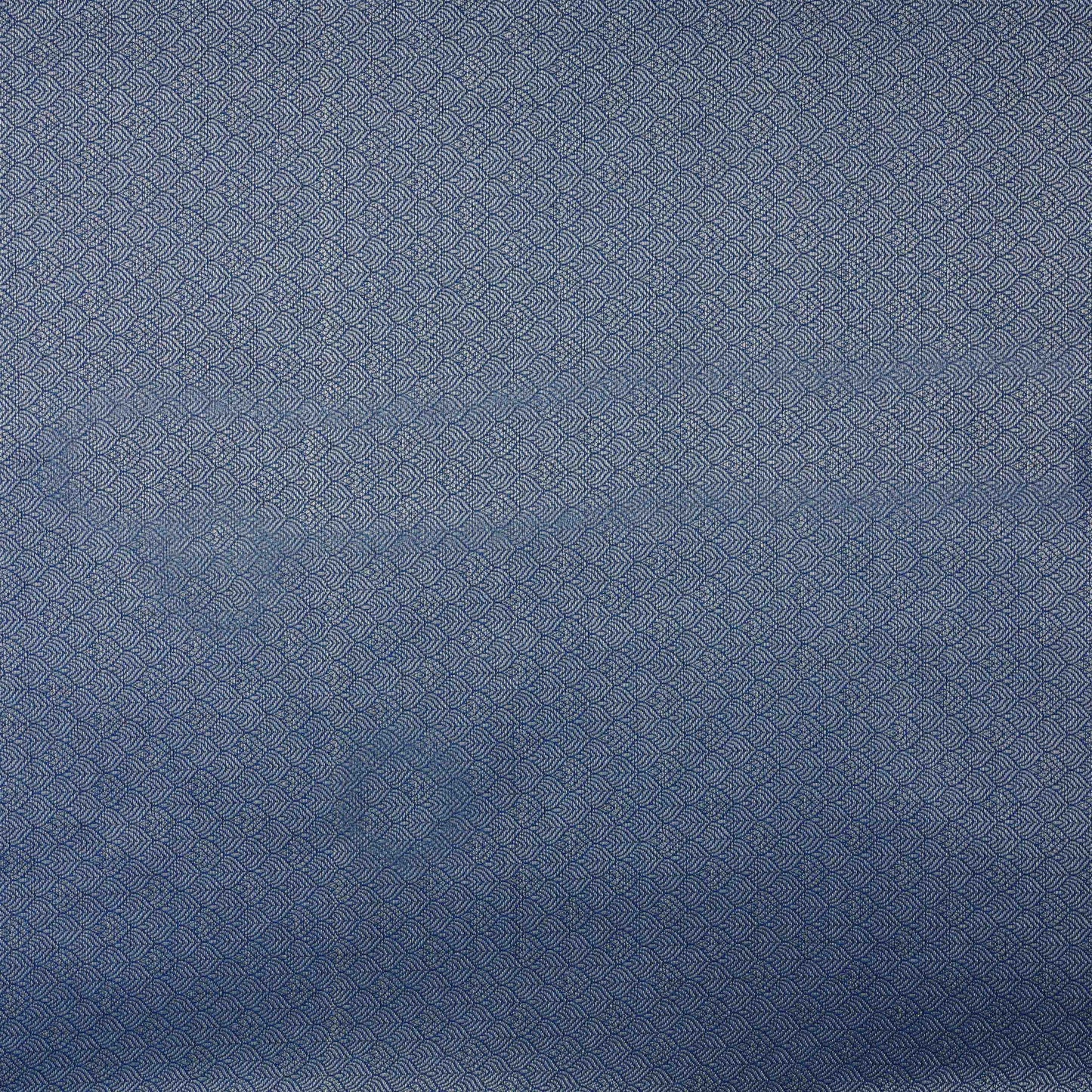 Teal Blue Color Katan Brocade Fabric
