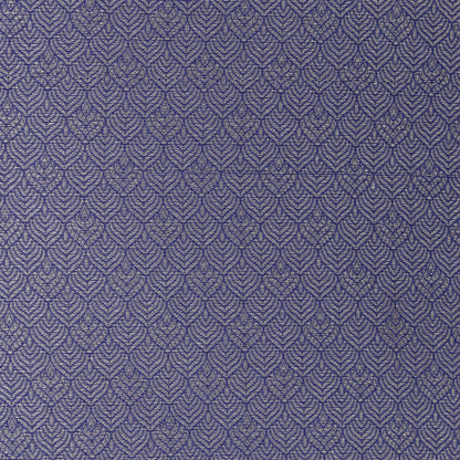 Blue Color Katan Brocade Fabric