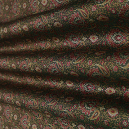 Green Color Tanchui Brocade Fabric