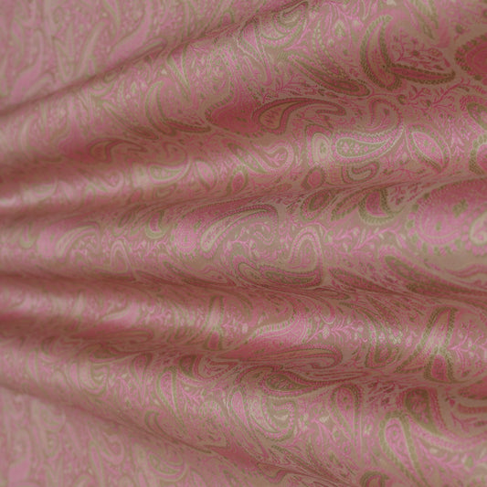 Beige Color Tanchui Brocade Fabric
