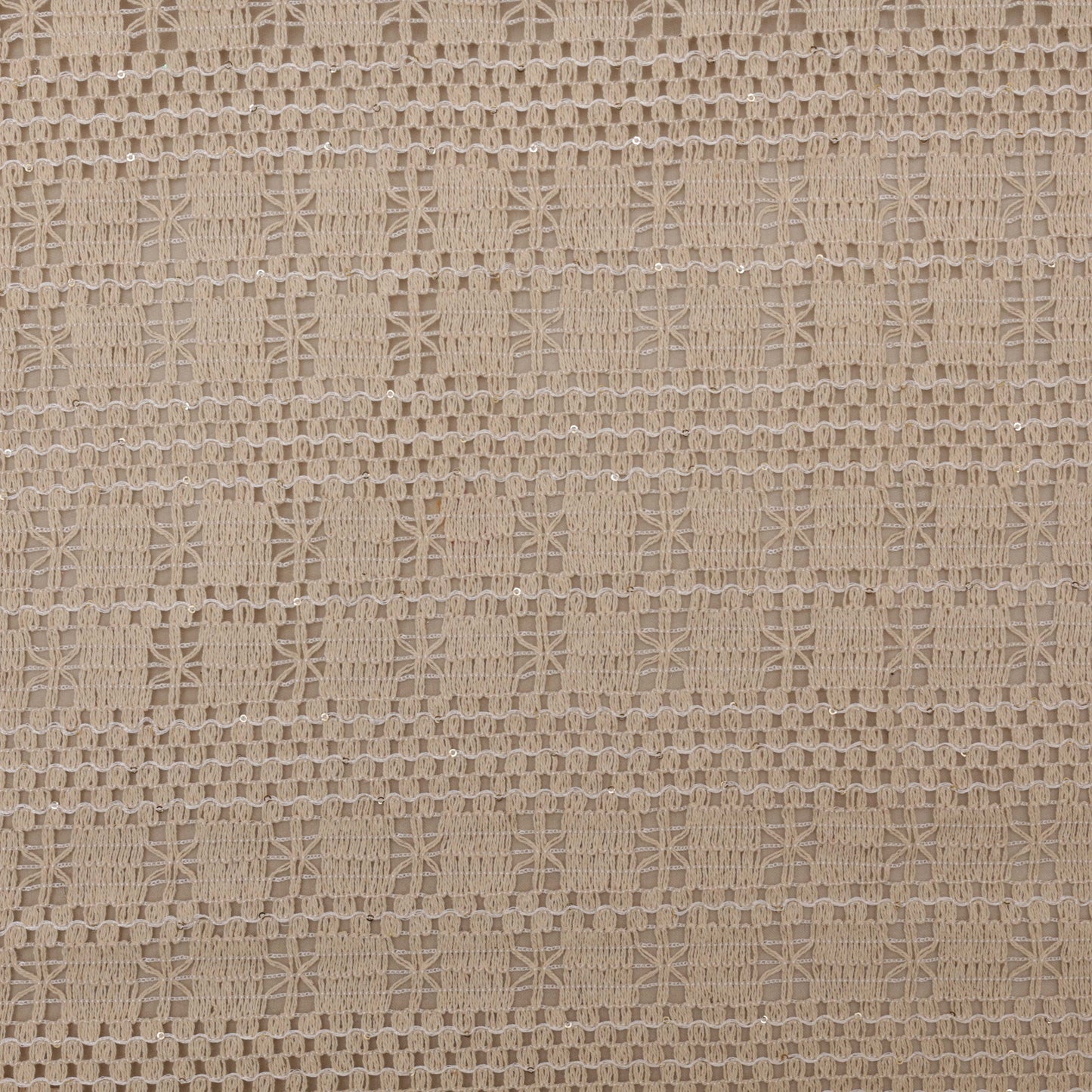Off-White Crosia Fabric
