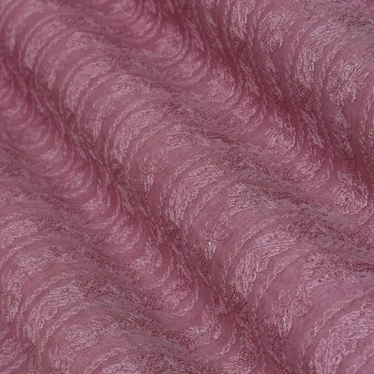 ONION Color Katan Dupion Silk Embroidery Fabric