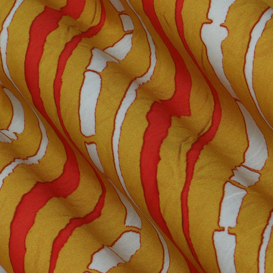 Multi-Color Muslin Print Fabric