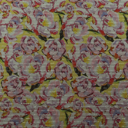 Multi-Color Cotton Print Sequence Fabric