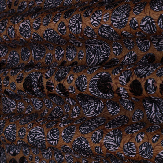 Velvet Lycra Print Fabric