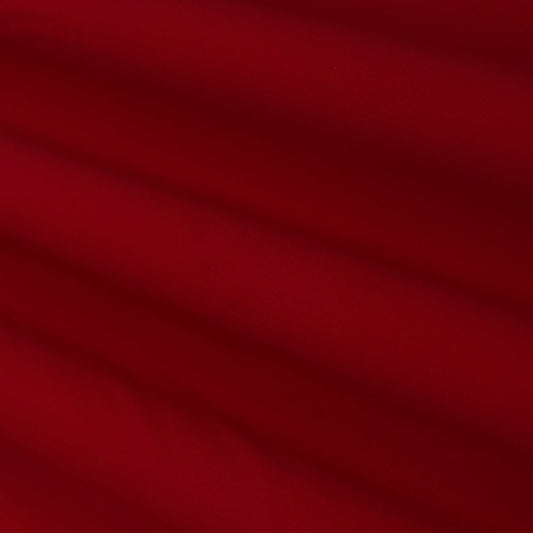 Red Color Banana Crepe Fabric