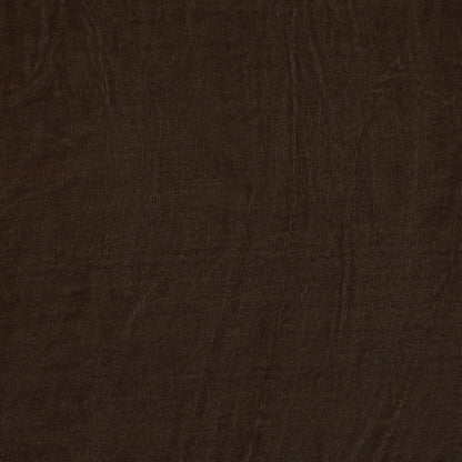 Coffee Brown Viscose Velvet Fabric