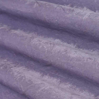 Heather Purple Viscose Velvet Fabric