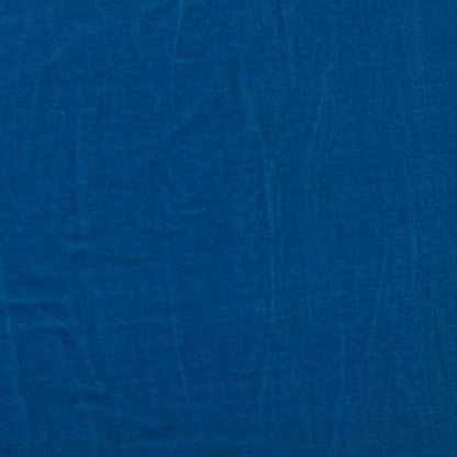 Persian Blue Viscose Velvet Fabric