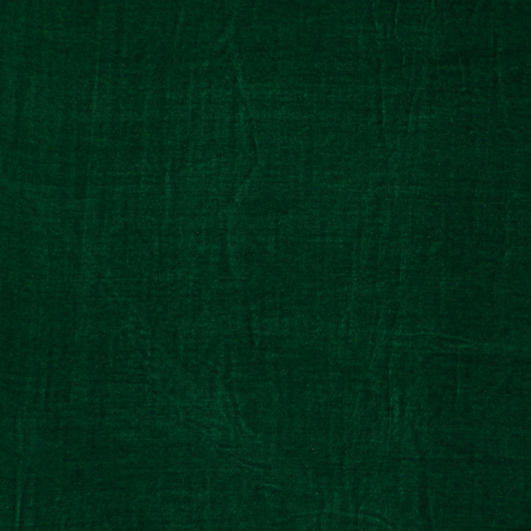 Green Pure Velvet Fabric