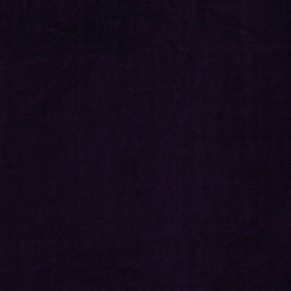 Midnight Purple Viscose Velvet Fabric